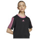 Adidas Παιδική κοντομάνικη μπλούζα Essentials 3-Stripes Boyfriend Tee